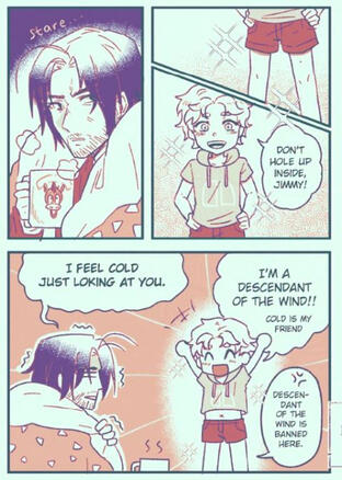 mouthwashing au comic
